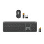 Voir la diapositive 2 : Logitech Ensemble clavier et souris Logitech Signature Slim Combo MK950 Graphite