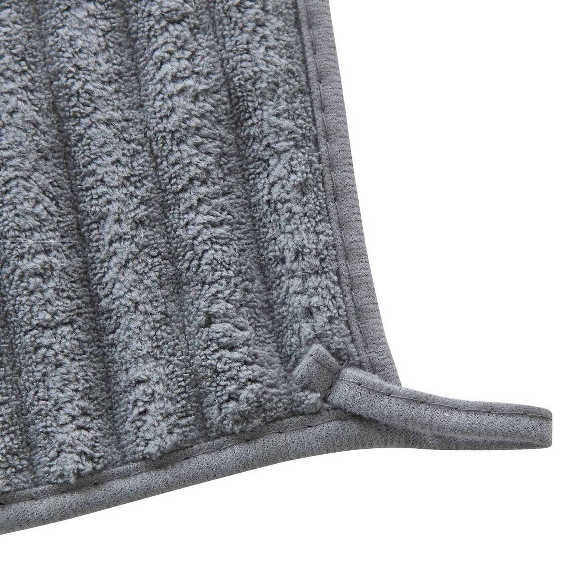 Voir la diapositive 4 : FIVE Lot de 2 Chiffons de Cuisine  Absorb  30cm Gris & Rose