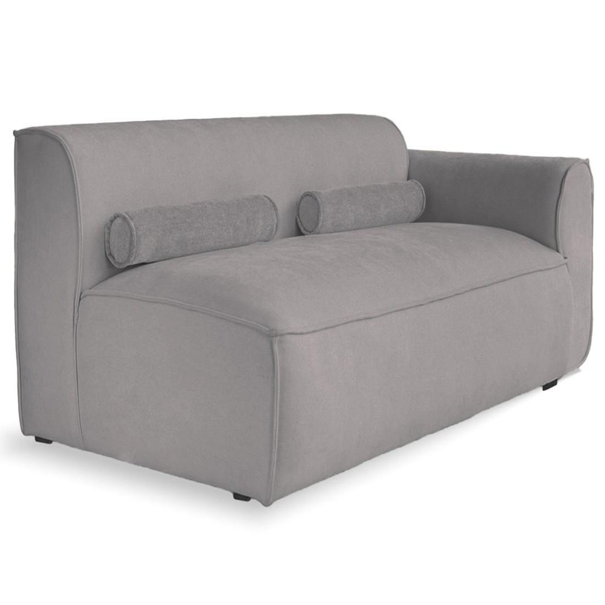 Voir la diapositive 1 : BEST MOBILIER Felix - module d'assise droit en tissu texturé
