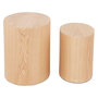 Voir la diapositive 3 : Paris Prix Lot de 2 Tables d'Appoint en Bois  Ibla  48cm Naturel