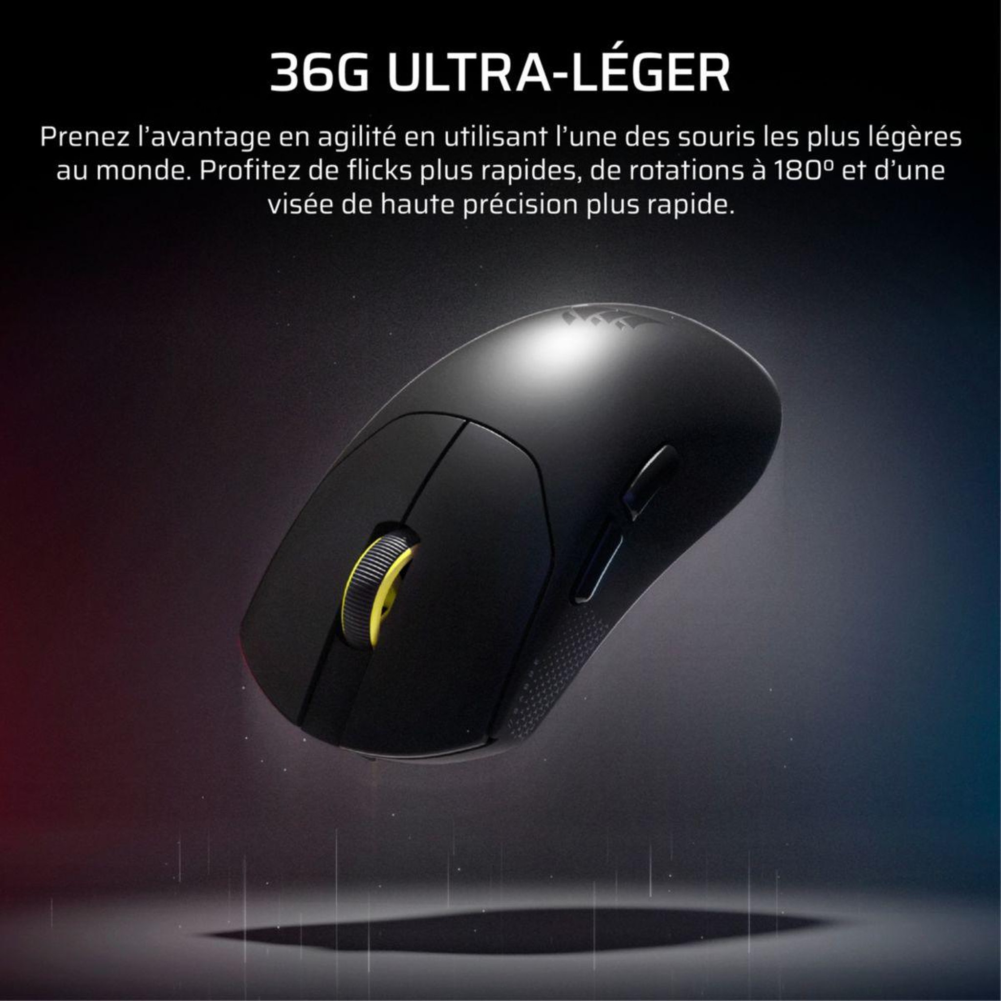 Voir la diapositive 5 : Corsair Souris gamer sans fil sabre v2 pro ultralight wireless