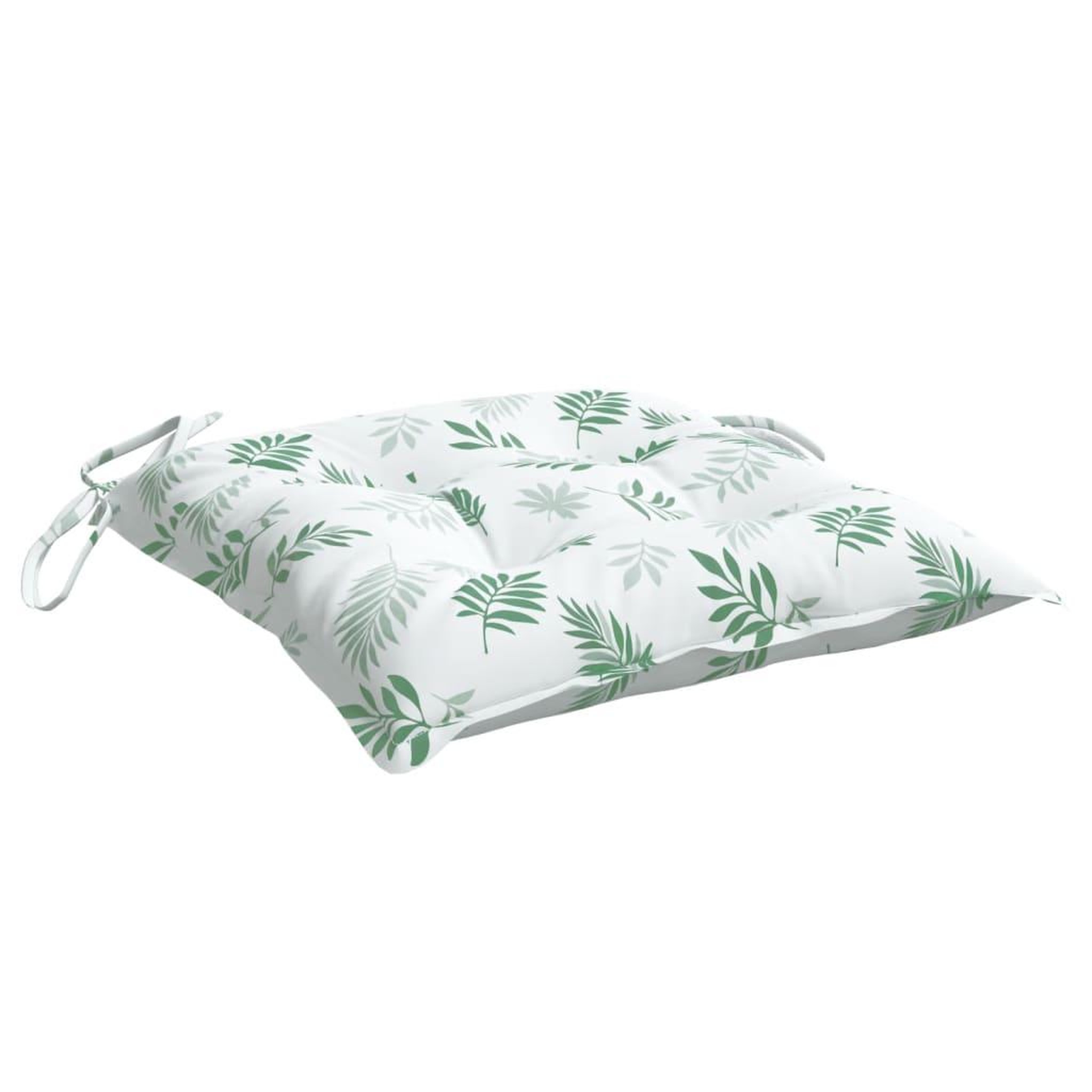 Voir la diapositive 5 : VIDAXL Coussins de chaise lot de 6 a motif de feuilles 50x50x7 cm