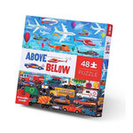 CROCODILE CREEK Puzzle 48 pieces - Dessus et dessous - Les vehicules