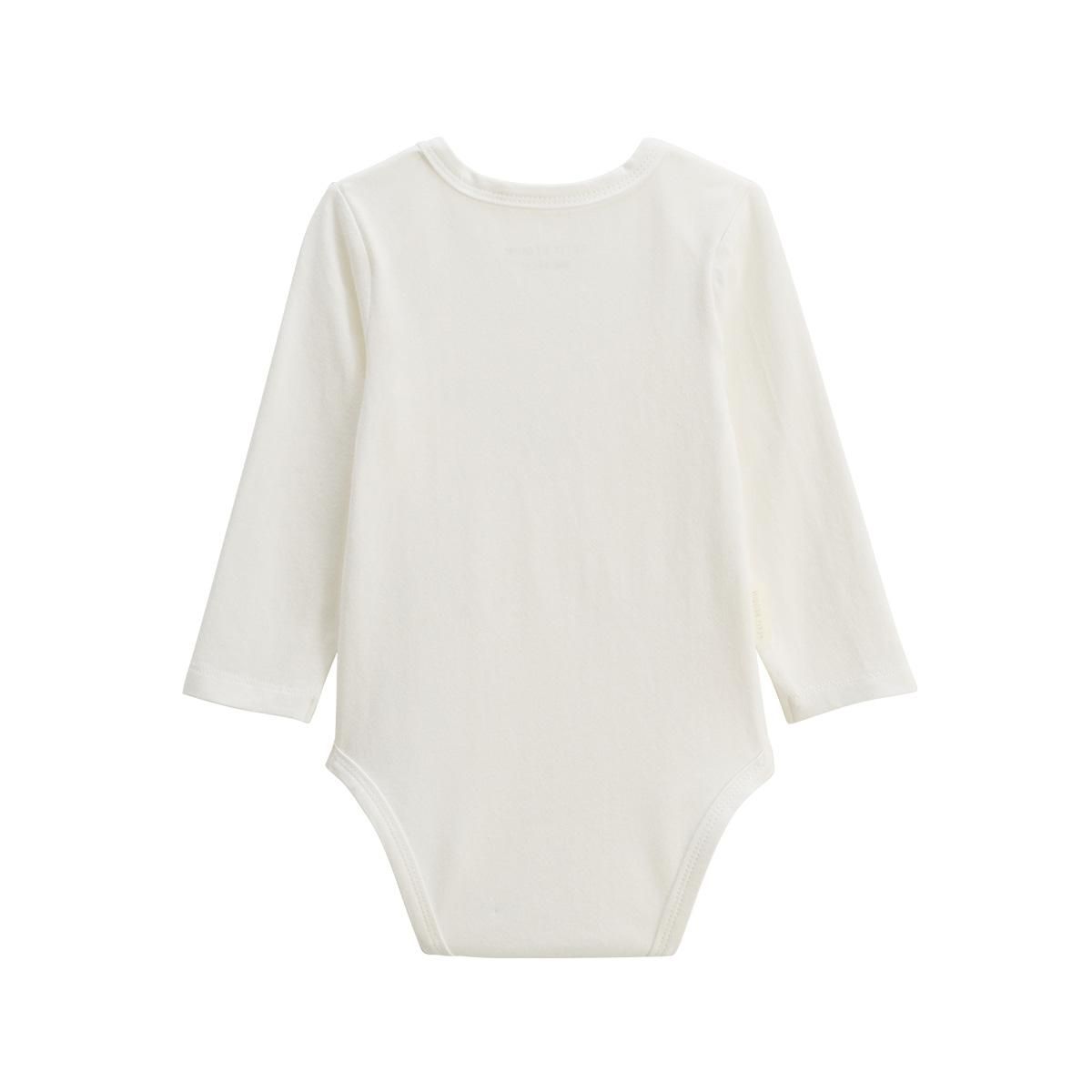 Petit Béguin Lot de 2 bodies bébé manches longues Dina