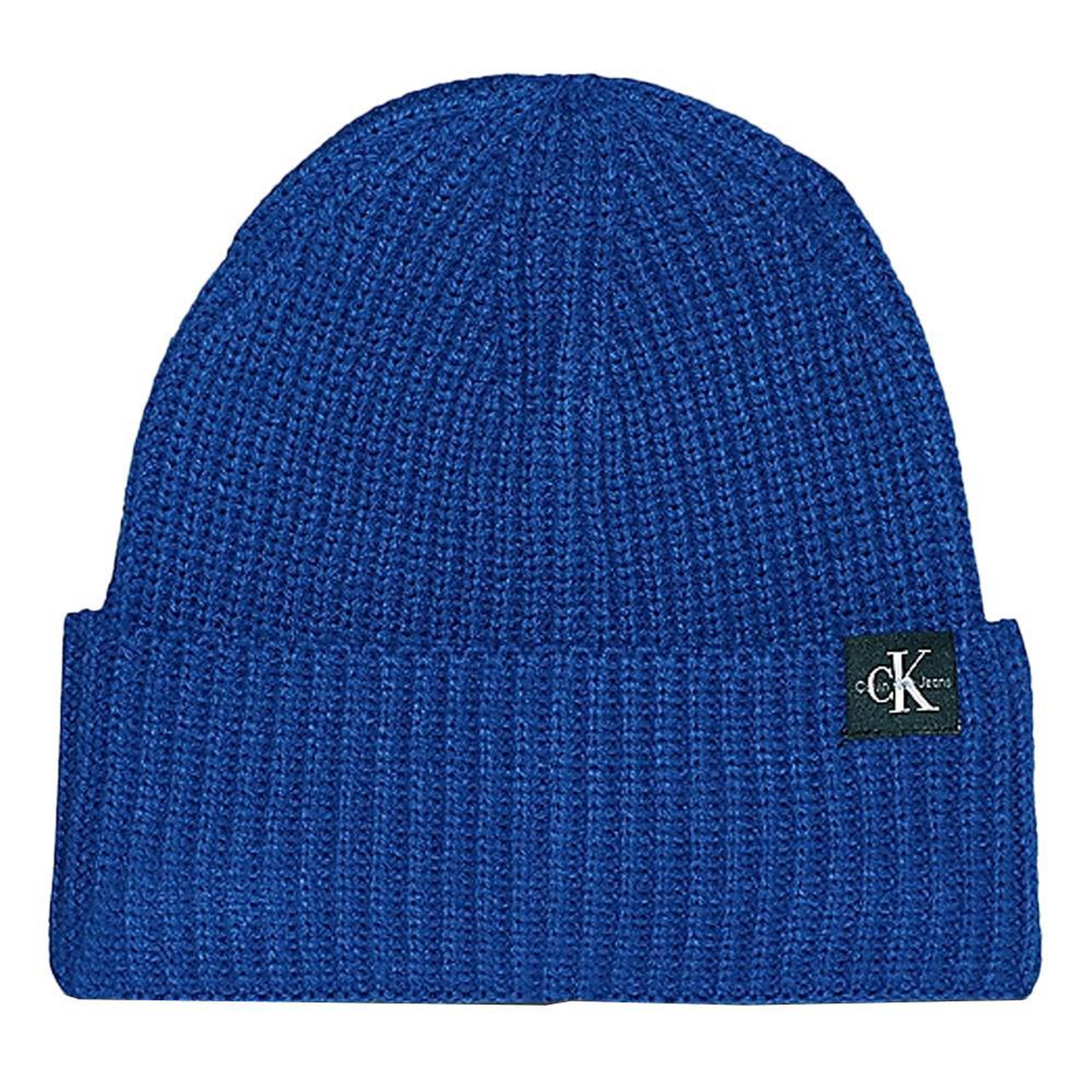 CALVIN KLEIN JEANS Bonnet Bleu Homme Calvin Klein Jeans Beanie. Coloris disponibles : Bleu