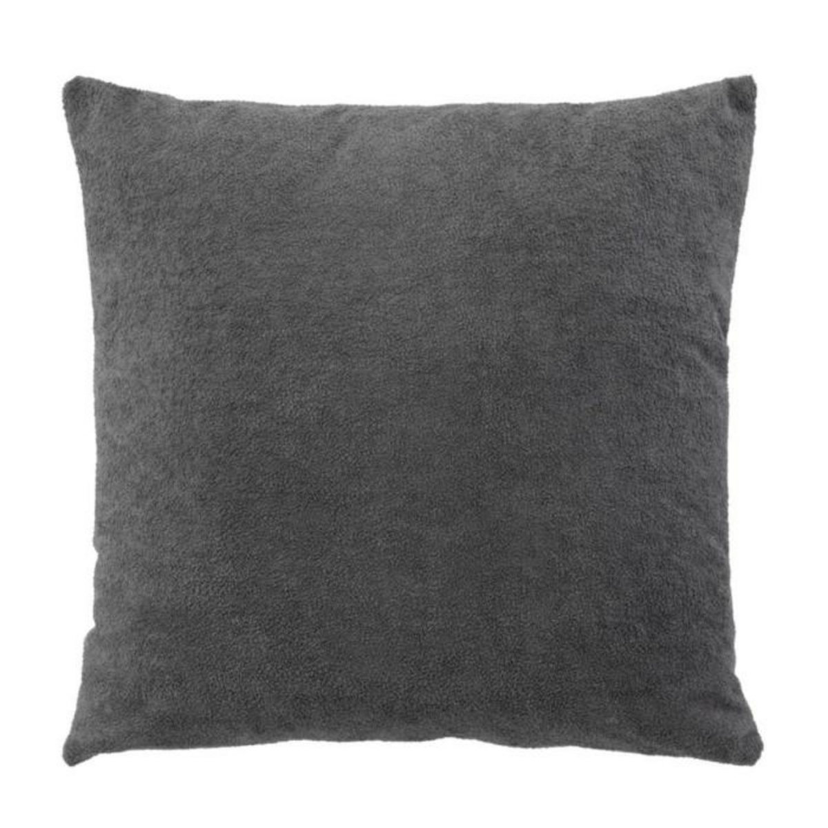 Paris Prix Coussin Déco Bouclette  Tessa  45x45cm Anthracite