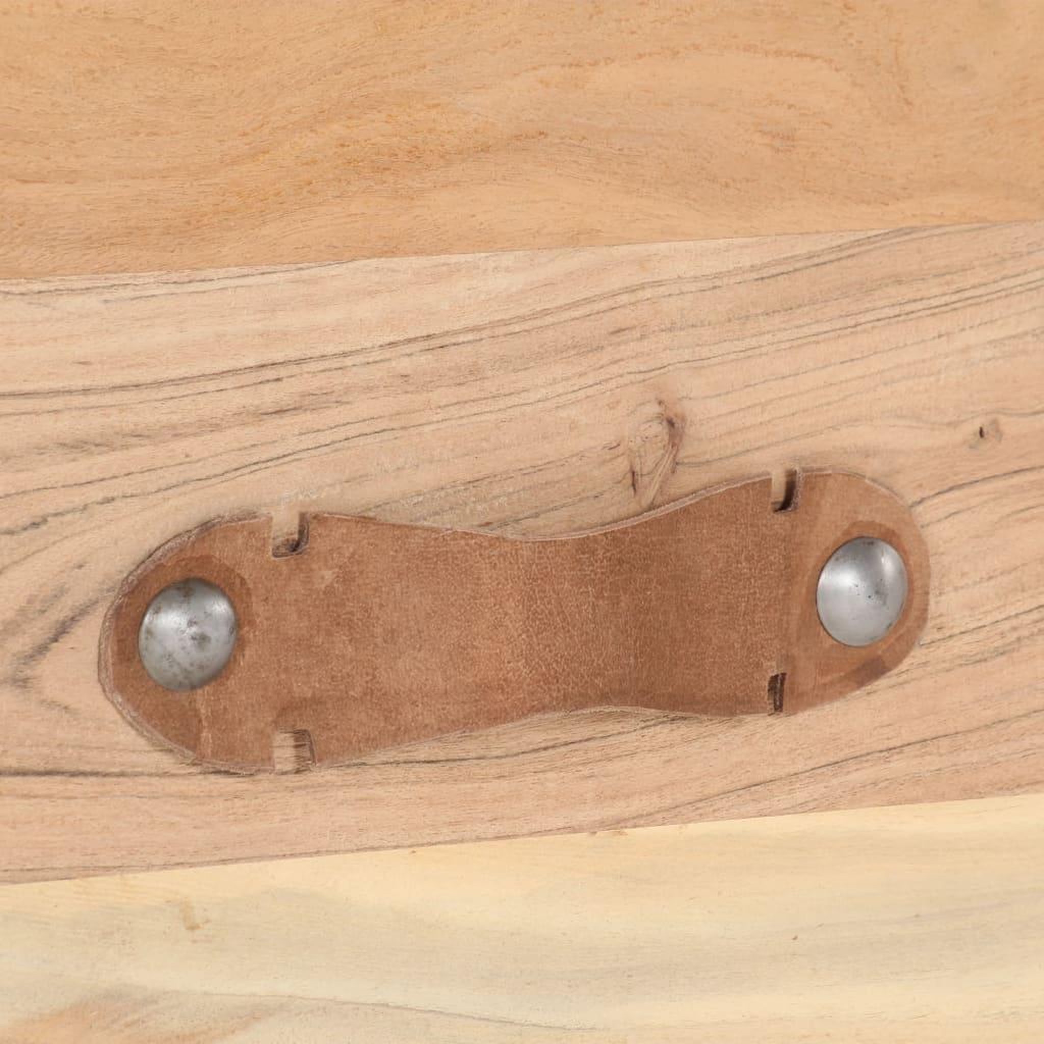 Voir la diapositive 5 : VIDAXL Table basse 90x50x35 cm bois de recuperation massif