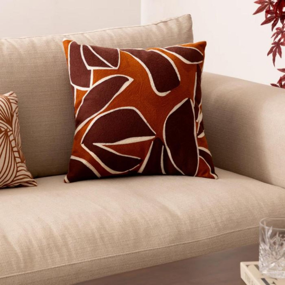 ATMOSPHERA Coussin Orange/ Atmosphera Brod Hary