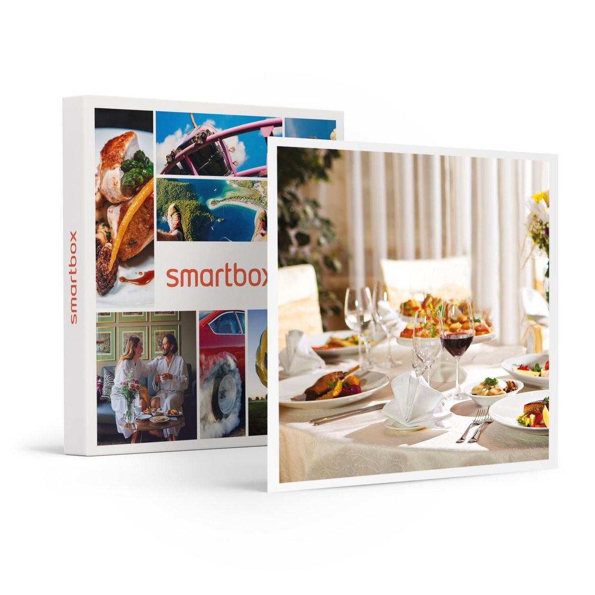 Smartbox Dîner menu 3 plats à une table exquise en Normandie - Coffret Cadeau Gastronomie