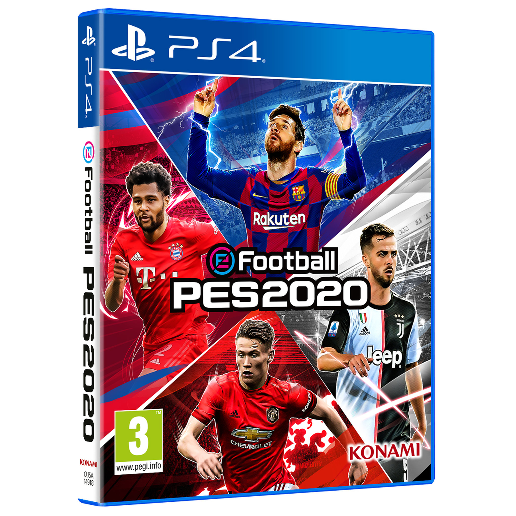 Voir la diapositive 2 : Konami PES 2020 PS4