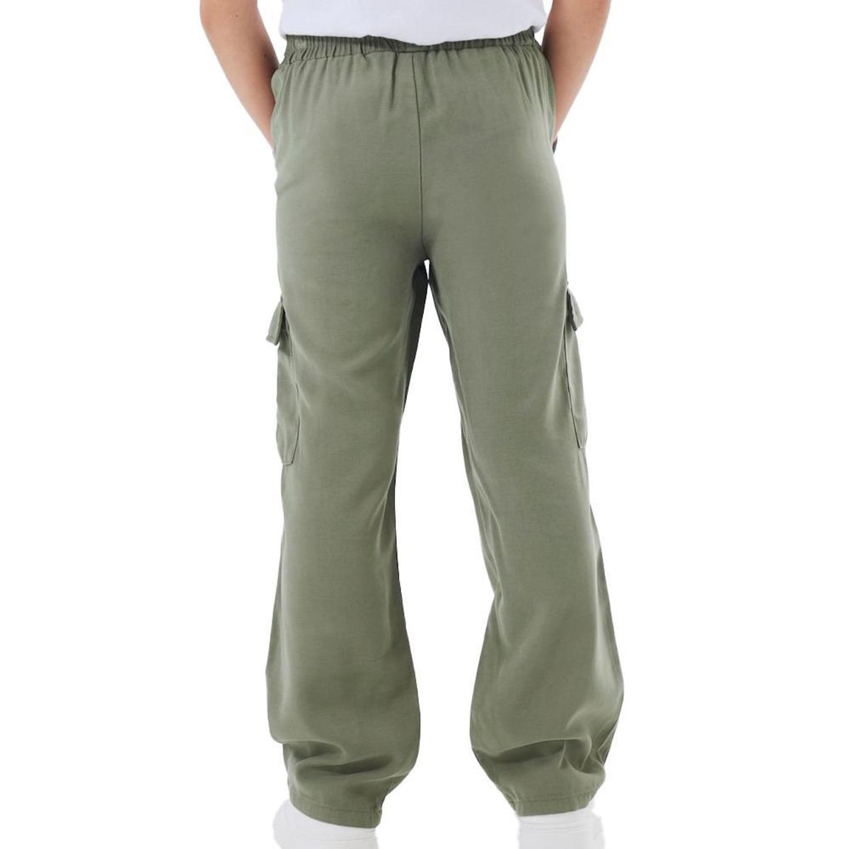 NAME IT Pantalon fluide Kaki Fille Name it Bella