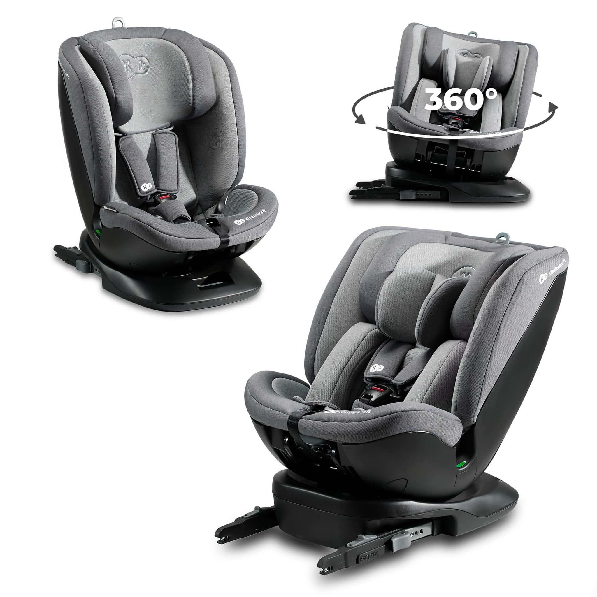 Voir la diapositive 5 : KINDERKRAFT Siège auto 4 en 1 avec rotation facile et sécurité renforcée