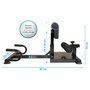 Voir la diapositive 4 : SPARRAW Squat Machine ALTIUS Appareil de musculation multifonction 88 x 56 x 50 cm - Dossier réglable en hauteur - Charge max 120kg