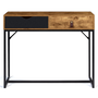 Voir la diapositive 6 : ID MARKET Console 2 tiroirs CHICAGO design industriel