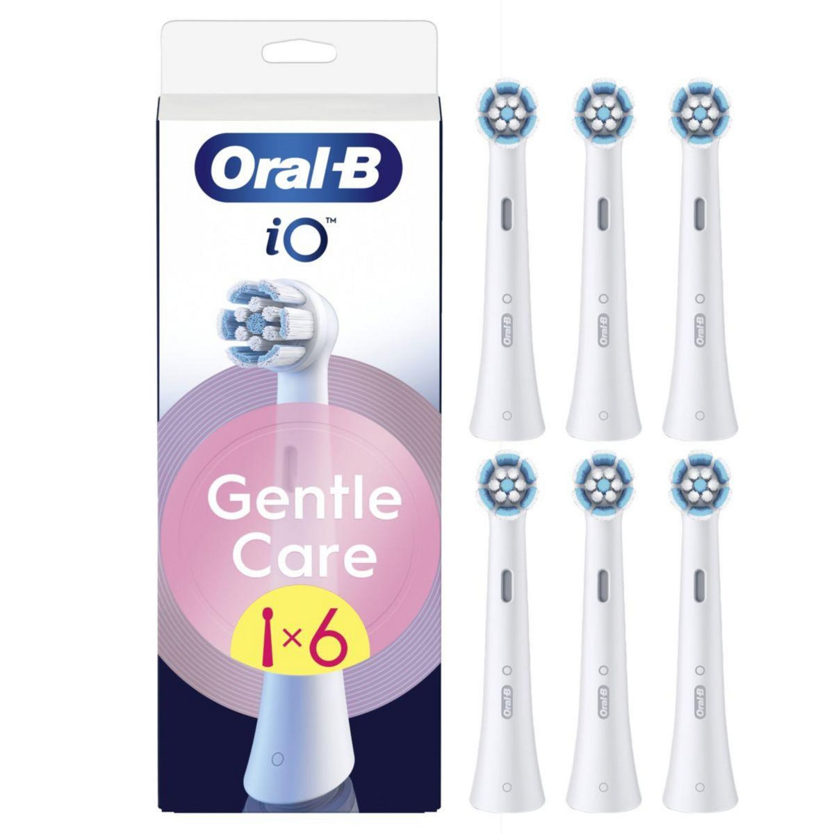 ORAL B Brossette dentaire x6 Gentle Care Blanc
