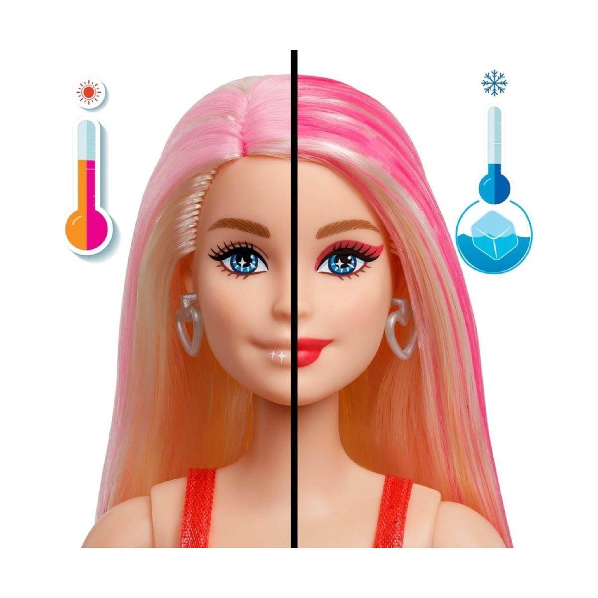Voir la diapositive 2 : MATTEL Poupée barbie  jfy68 reveal - glam party