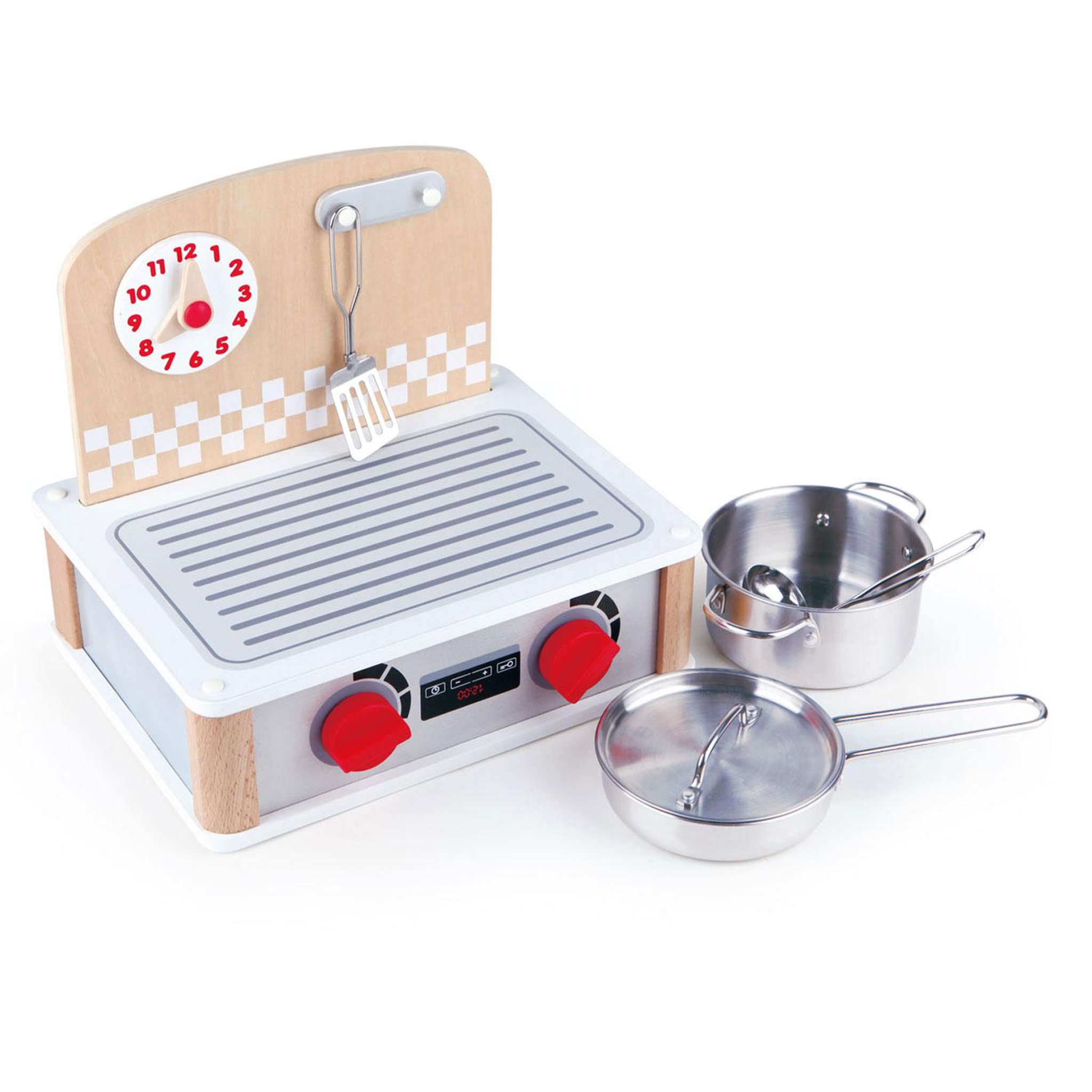 Voir la diapositive 2 : Hape Cuisinière barbecue en bois recto verso