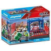9462 'playmobil' Caserne De Pompiers Avec Hélicoptère 1218 - N/A - Kiabi -  80.49€