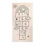 Atmosphera Kids Tapis Déco Enfant  Marelle  80x150cm Naturel