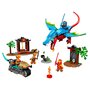 LEGO Ninjago 71759 Le temple du dragon ninja, Ensemble de Jouet et de Figurine avec Moto, Comprend la Figurine Nya pour Protéger le Temple