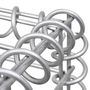 Voir la diapositive 5 : VIDAXL Jardiniere a gabion en H Fil d'acier 260x40x60 cm