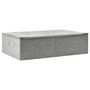 Voir la diapositive 2 : VIDAXL Boîte de rangement Tissu 70x40x18 cm Gris
