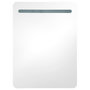 Voir la diapositive 4 : VIDAXL Armoire de salle de bain a miroir LED 60x11x80 cm