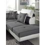 Voir la diapositive 5 : BEST MOBILIER Lisbona - canapé d'angle droit convertible - 5 places - avec têtières