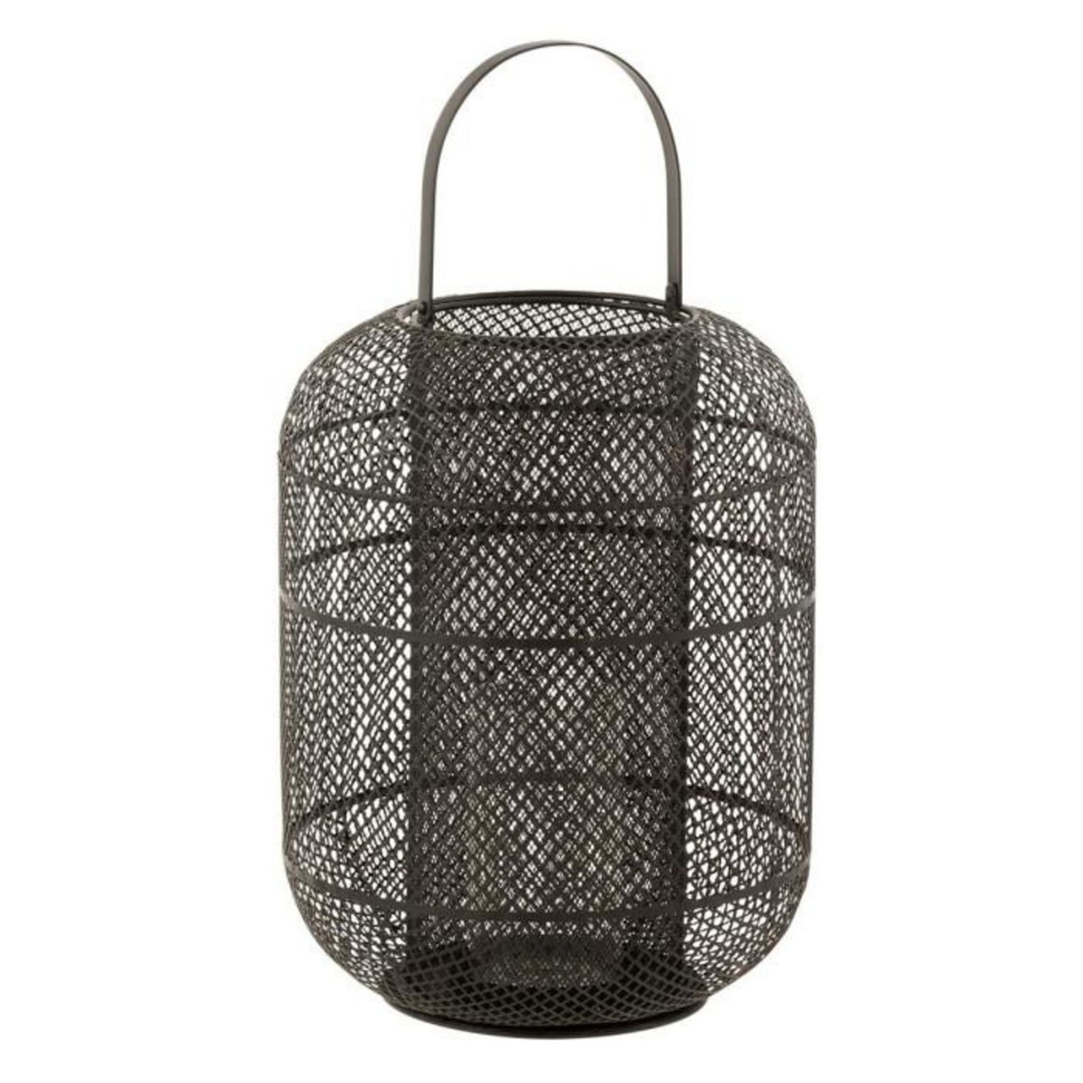 Paris Prix Lanterne Déco en Métal  Donny  51cm Noir