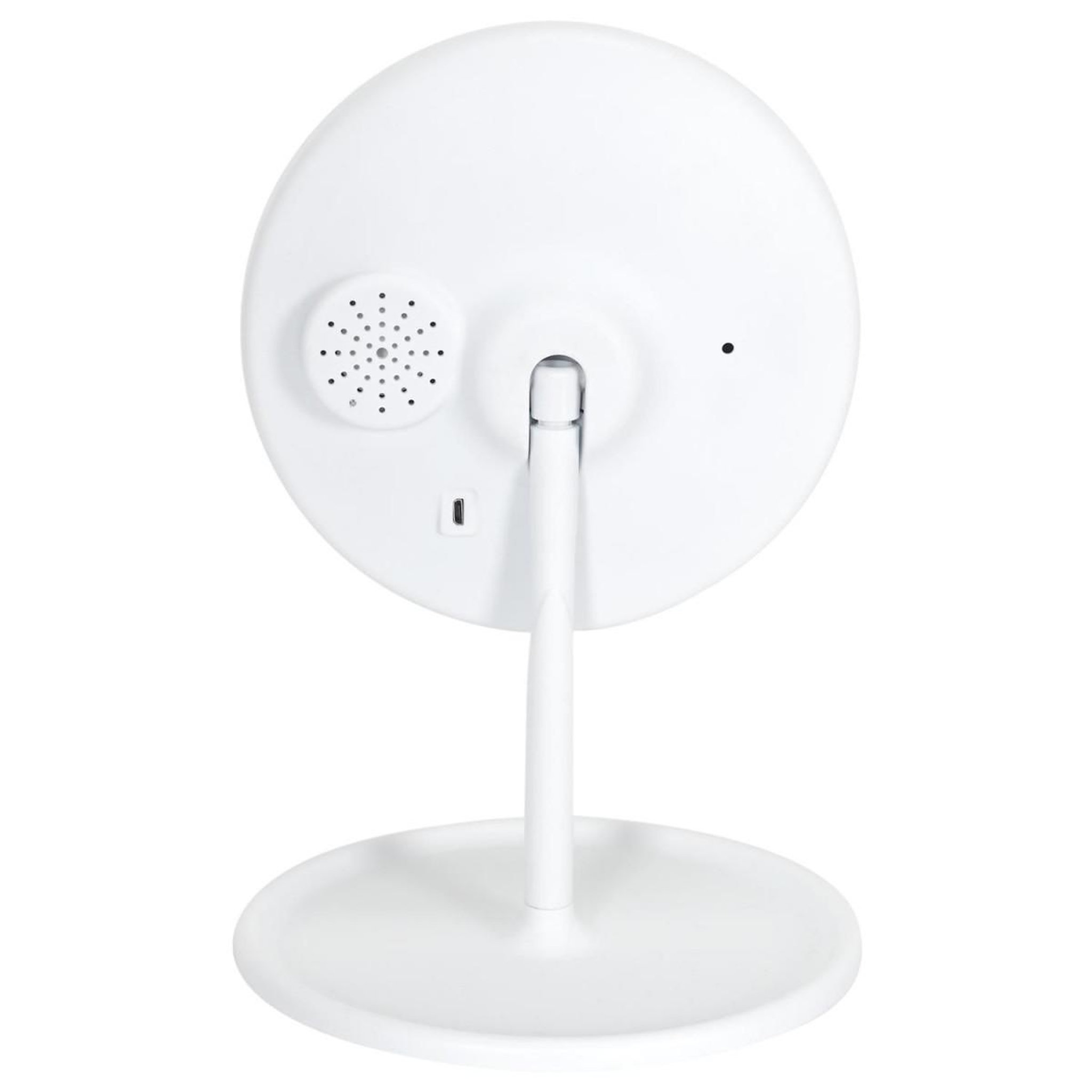 Voir la diapositive 2 : Cosmetic Club Miroir lumineux led sans fil  enceinte  26cm blanc