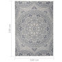 Voir la diapositive 6 : VIDAXL Tapis a tissage plat d'exterieur 160x230 cm Motif bleu