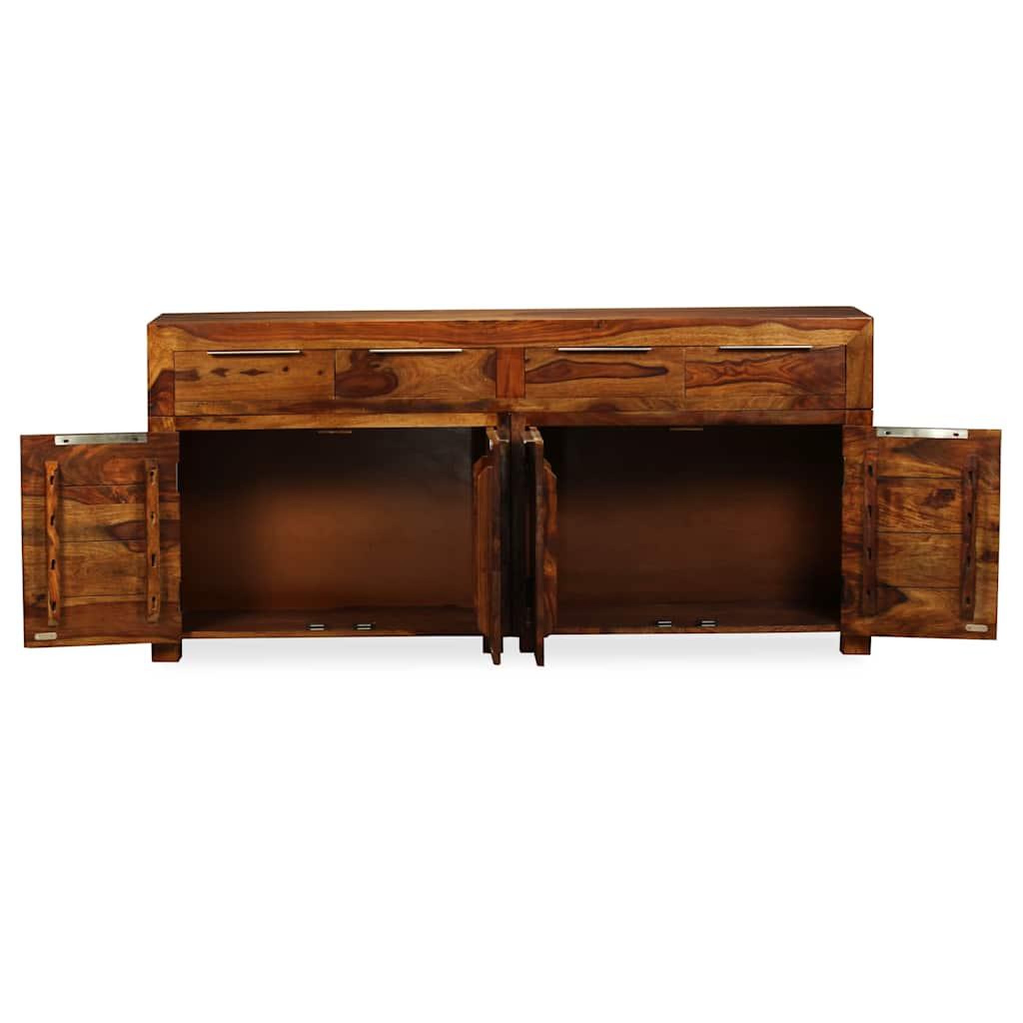Voir la diapositive 3 : VIDAXL Buffet Bois massif 160x35x75 cm