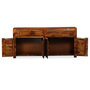 Voir la diapositive 3 : VIDAXL Buffet Bois massif 160x35x75 cm