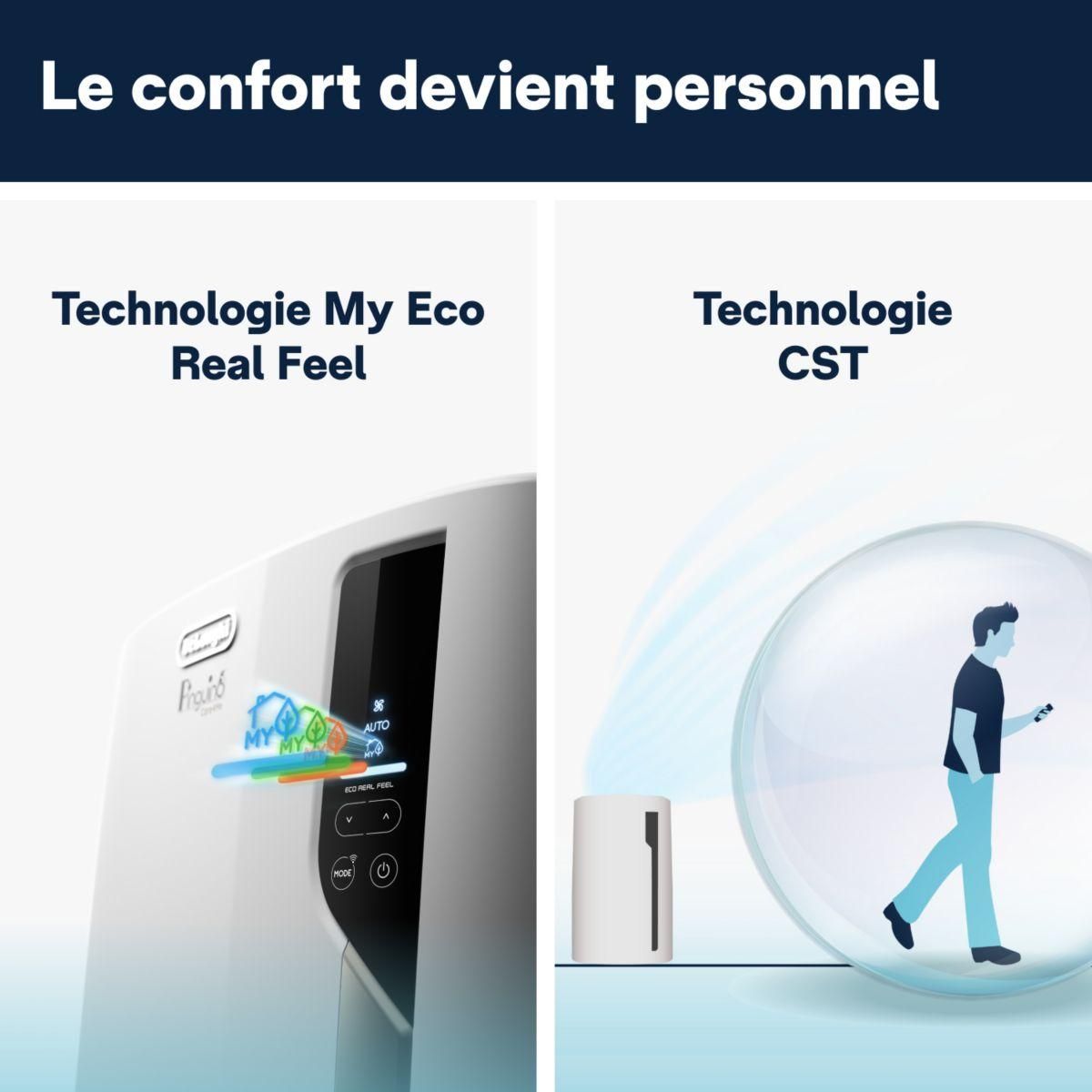 DELONGHI Climatiseur PAC EL112 CST WIFI