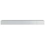 Voir la diapositive 4 : VIDAXL Lit sureleve de jardin 480x80x45 cm Acier galvanise Argente