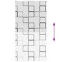 Voir la diapositive 5 : VIDAXL Store enrouleur de douche 140x240 cm largeur du tissu 136 cm
