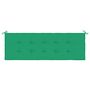 Voir la diapositive 4 : VIDAXL Coussin de banc de jardin vert 150x50x3 cm tissu oxford