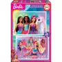 EDUCA Puzzle 2 x 48 pièces :  Barbie
