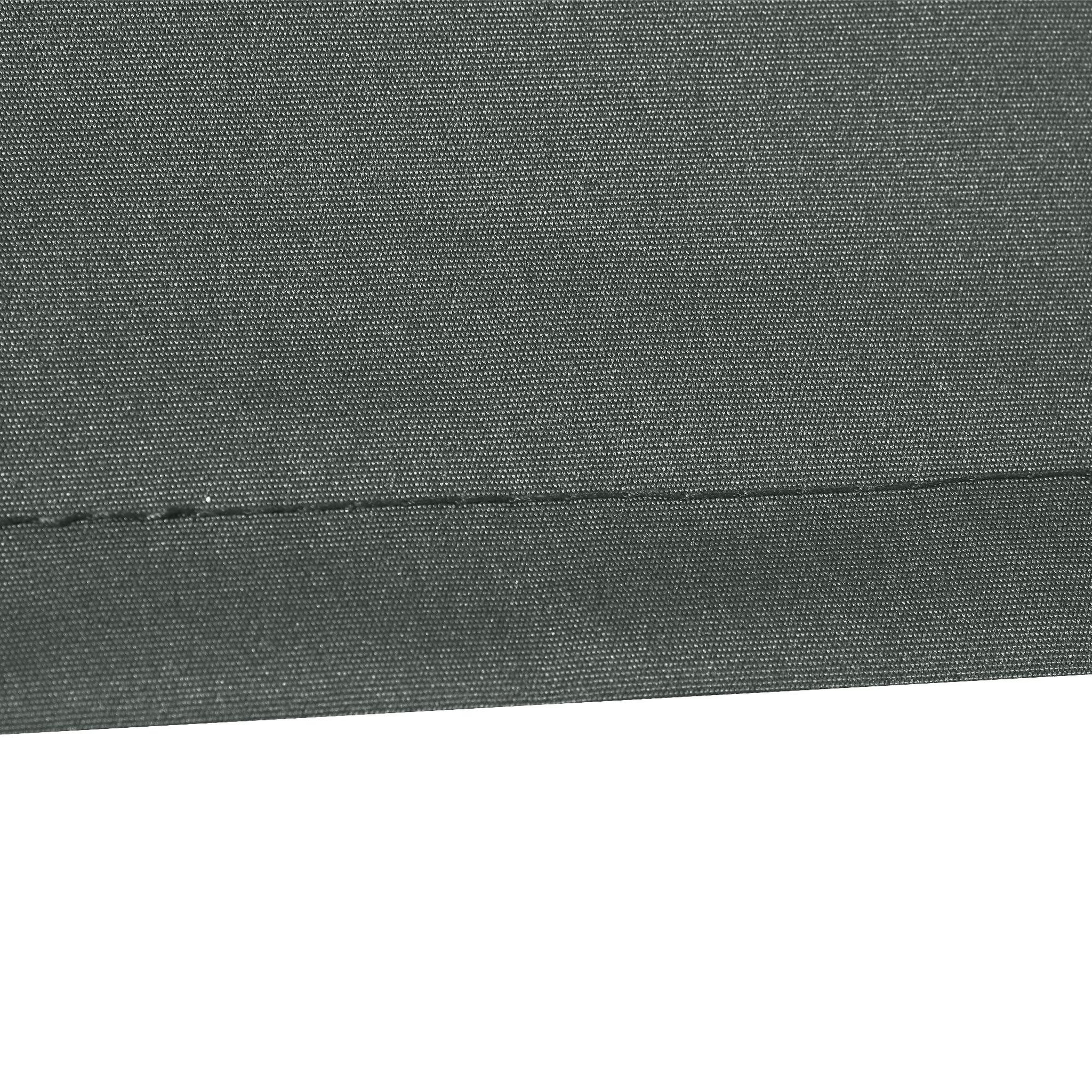 Voir la diapositive 6 : OUTSUNNY Toile de rechange store banne - lambrequin vagues douces - polyester haute densité 280 g/m² anti-UV dim. 3,82L x 2,4l (avancée) m gris