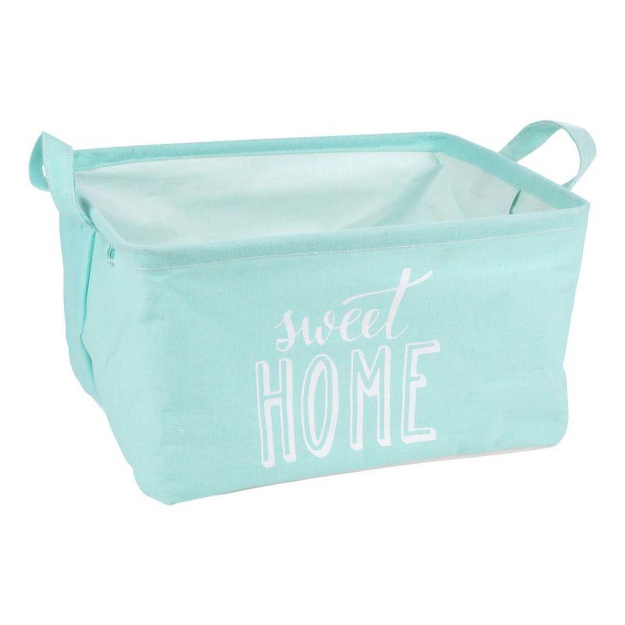 Voir la diapositive 2 : Paris Prix Lot de 2 Panières  Sweet Home  32cm Vert Menthe
