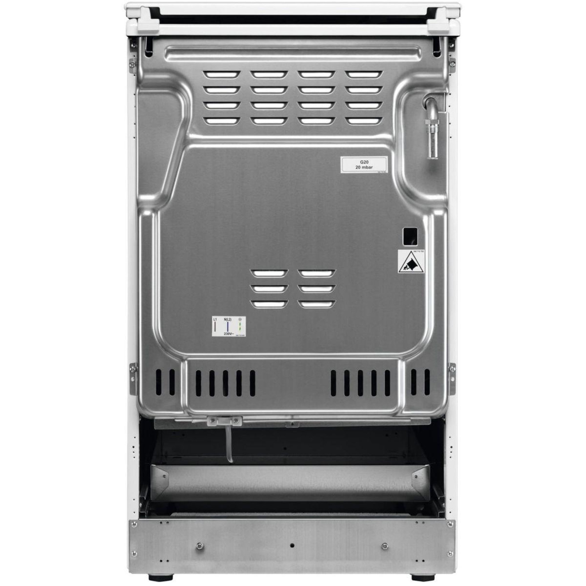 Voir la diapositive 4 : ELECTROLUX Cuisinière gaz lkg504010x