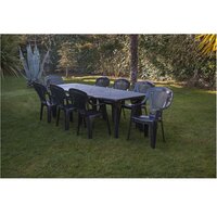 Table de jardin extensible 125/175 cm Valenza - Proloisirs