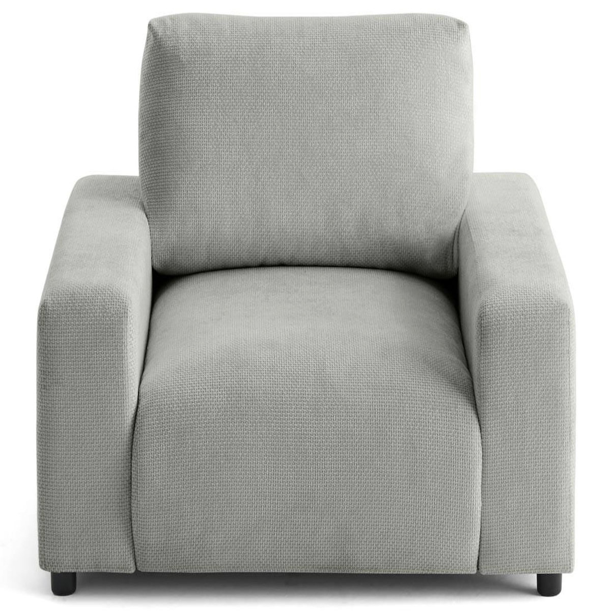LISA DESIGN Pivoine - fauteuil en velours texturé
