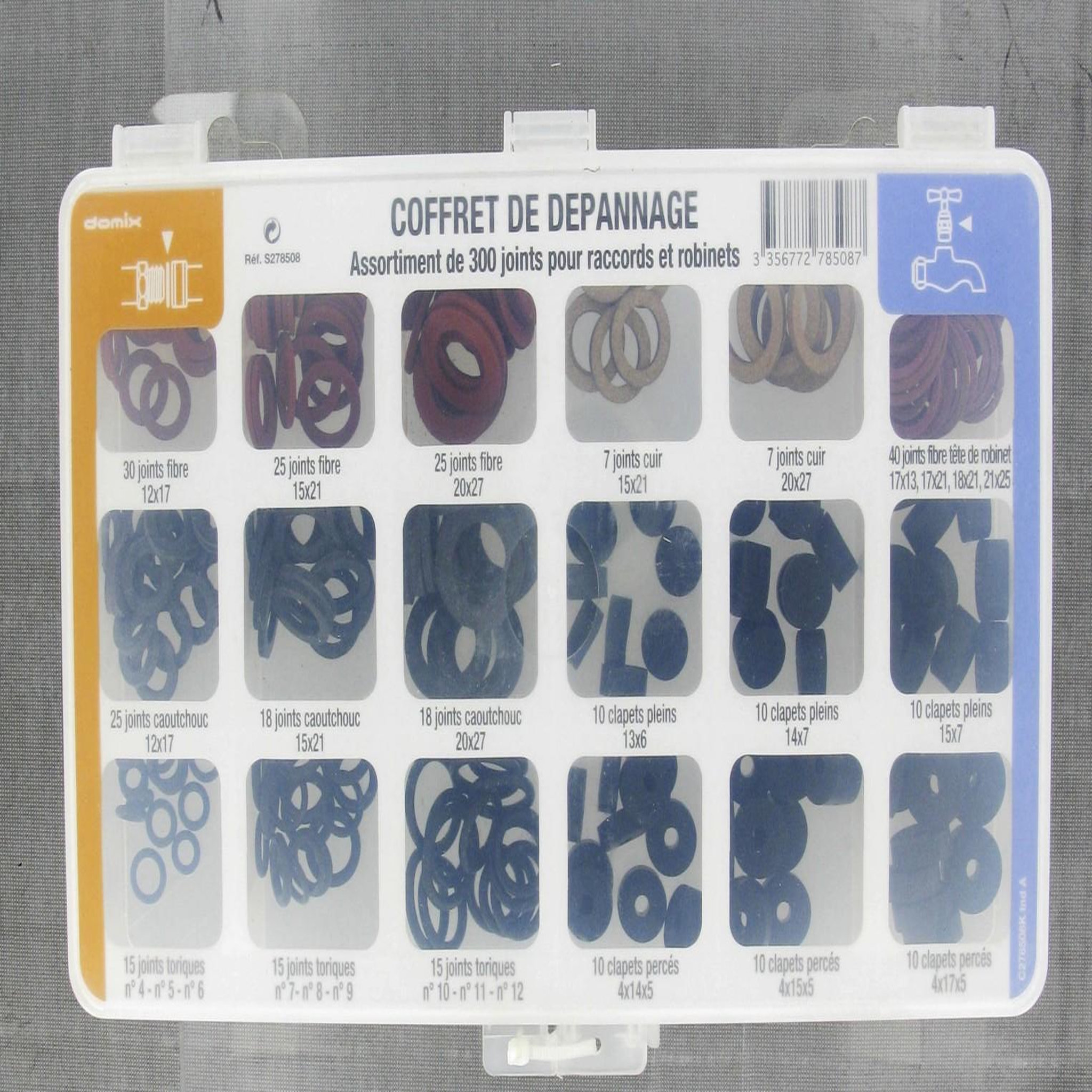 Comap Coffret de dépannage de 300 joints COMAP