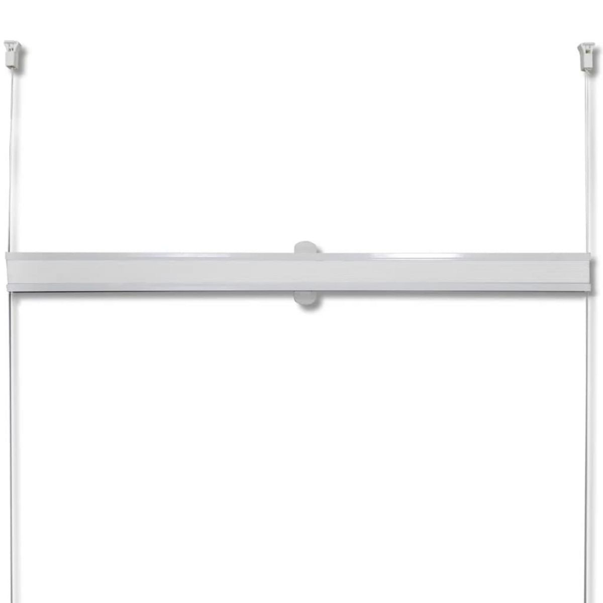 VIDAXL Store plisse 100x125 cm Blanc