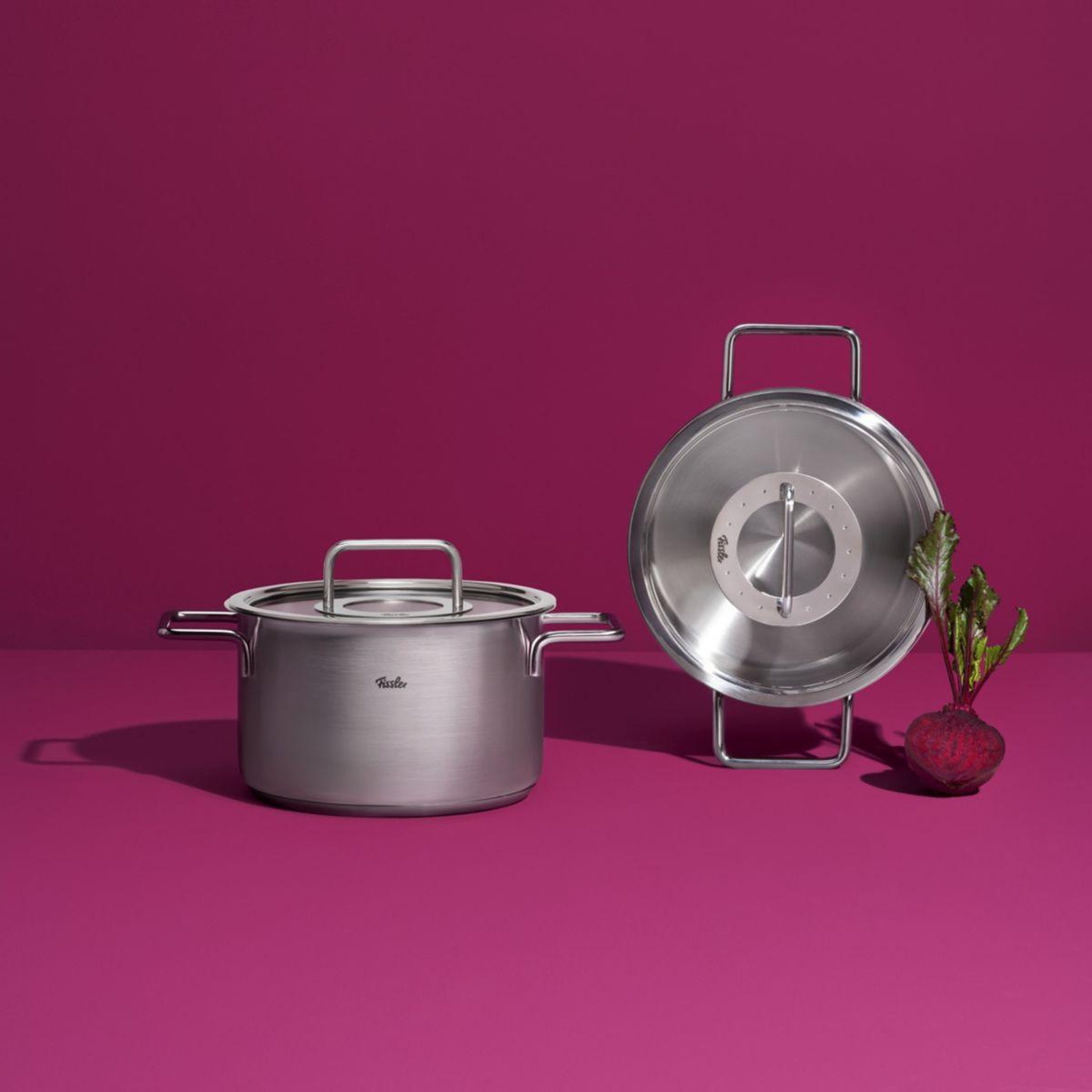 Voir la diapositive 4 : Fissler Marmite pure collection stp 16cm wgl
