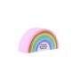Voir la diapositive 2 : Paris Prix Veilleuse Enfant à Poser  Arc En Ciel  14cm Multicolore
