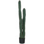 Voir la diapositive 1 : OUTSUNNY Cactus artificiel grand réalisme plante artificielle grande taille dim. Ø 18 x 120H cm vert