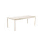 Voir la diapositive 5 : SWEEEK Table de jardin CHARLESTON extensible aluminium, 8 places, 210/300 x 100 x 75,5 cm