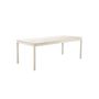 Voir la diapositive 5 : SWEEEK Table de jardin CHARLESTON extensible aluminium, 8 places, 210/300 x 100 x 75,5 cm